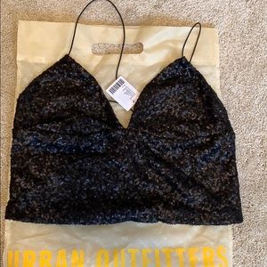 Urban outfitters sequin cami top
